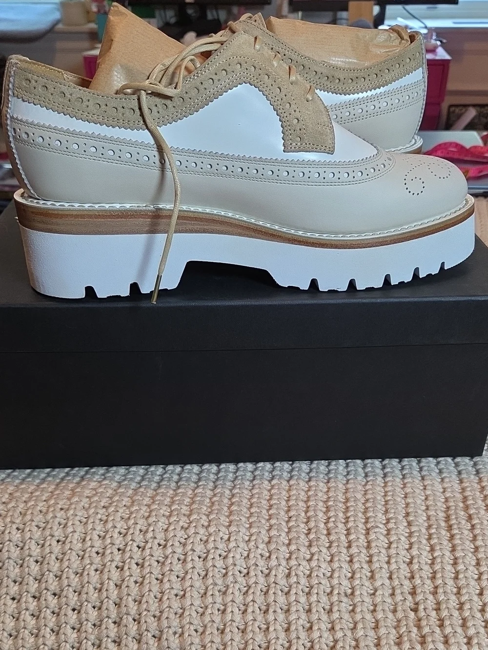 The Office Of Angela Scott Miss Lucy Derby Im Biscotti Size 39.5